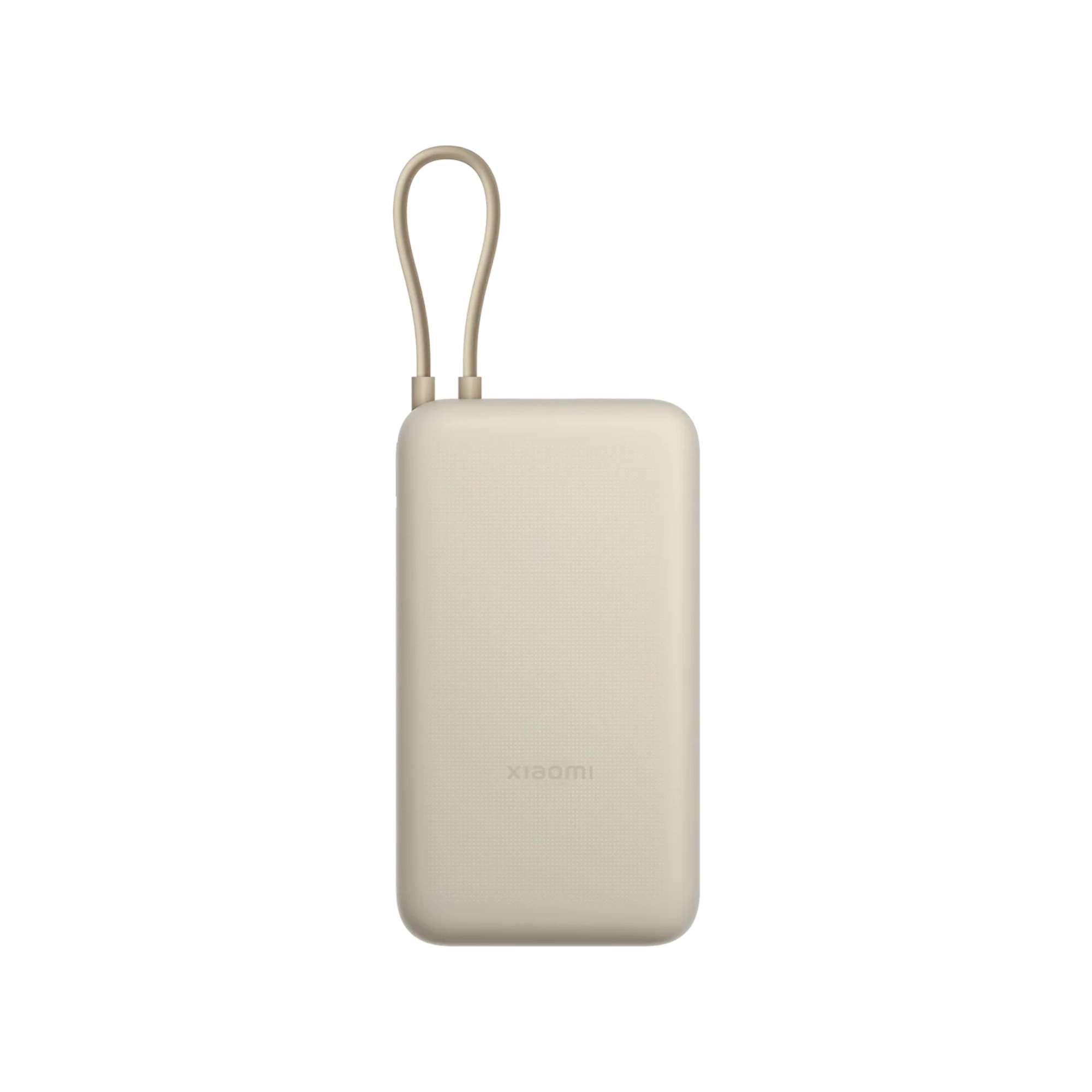 Xiaomi 33W Power Bank 20000mAh (Integrated Cable)-Tan